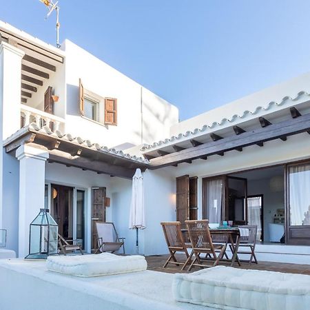 Villa Casa En Ibiza Con Vistas Increibles En Playa Des Figueral Exterior foto