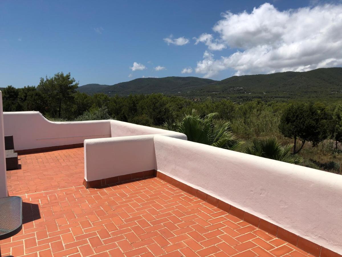 Villa Casa En Ibiza Con Vistas Increibles En Playa Des Figueral Exterior foto