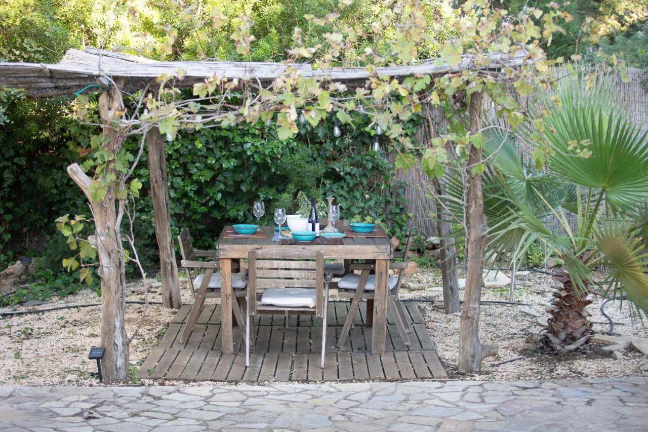 Villa Casa En Ibiza Con Vistas Increibles En Playa Des Figueral Exterior foto