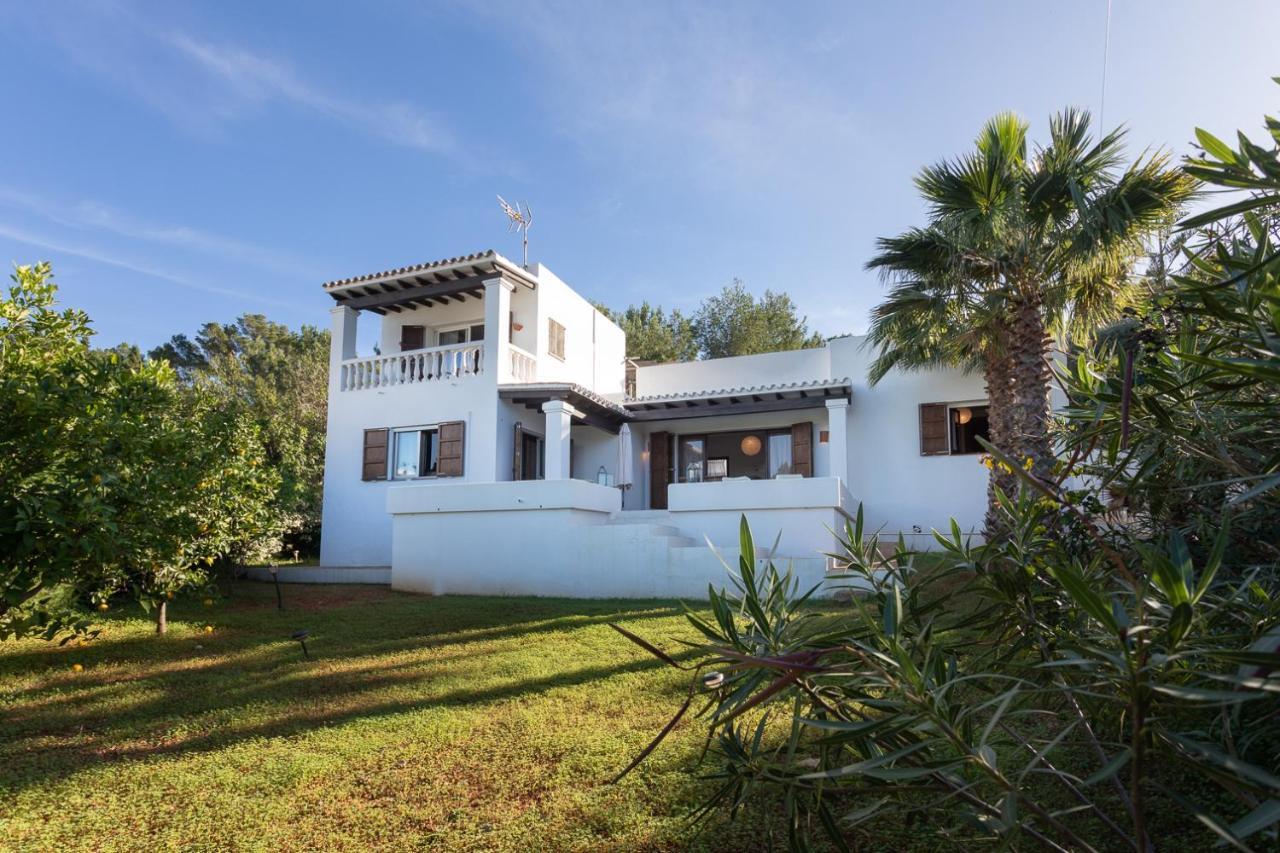 Villa Casa En Ibiza Con Vistas Increibles En Playa Des Figueral Exterior foto