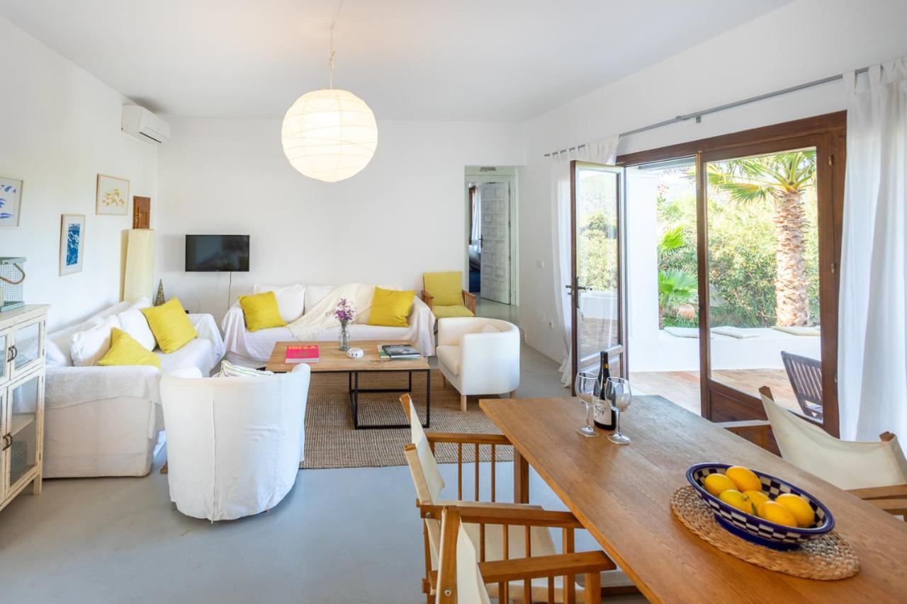 Villa Casa En Ibiza Con Vistas Increibles En Playa Des Figueral Exterior foto